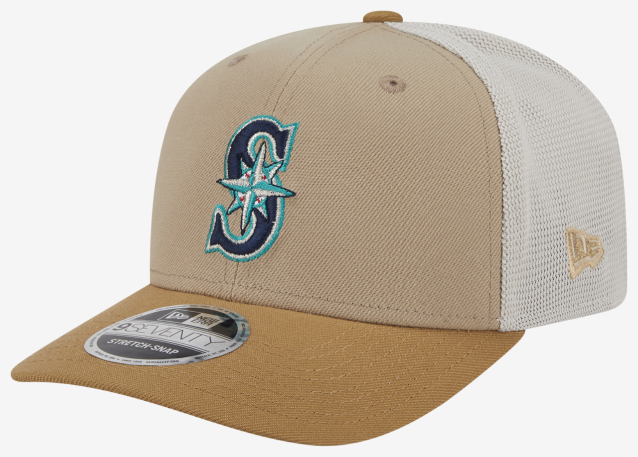 New Era Mariners 9SEVENTY SS 2T Trucker Image 1 of 7. Tap to open photo gallery.