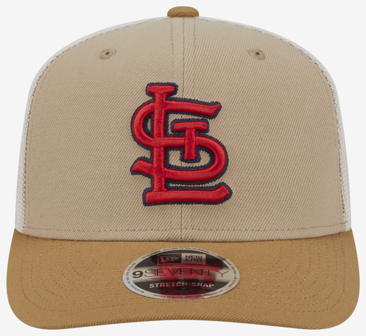 New Era Cardinals 9SEVENTY SS 2T Trucker Image 2 of 7. Tap to open photo gallery.