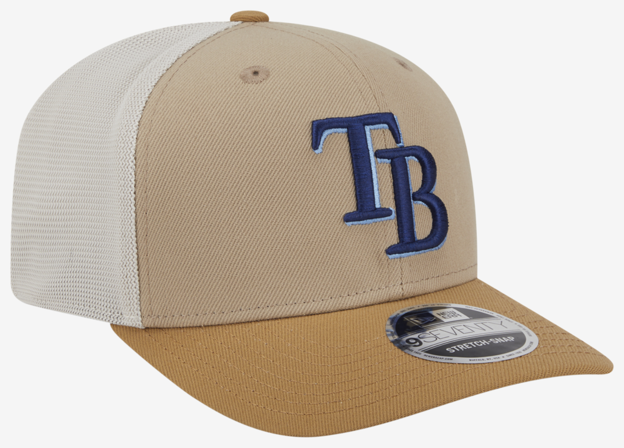 New Era Rays 9SEVENTY SS 2T Trucker Image 3 of 7. Tap to open photo gallery.