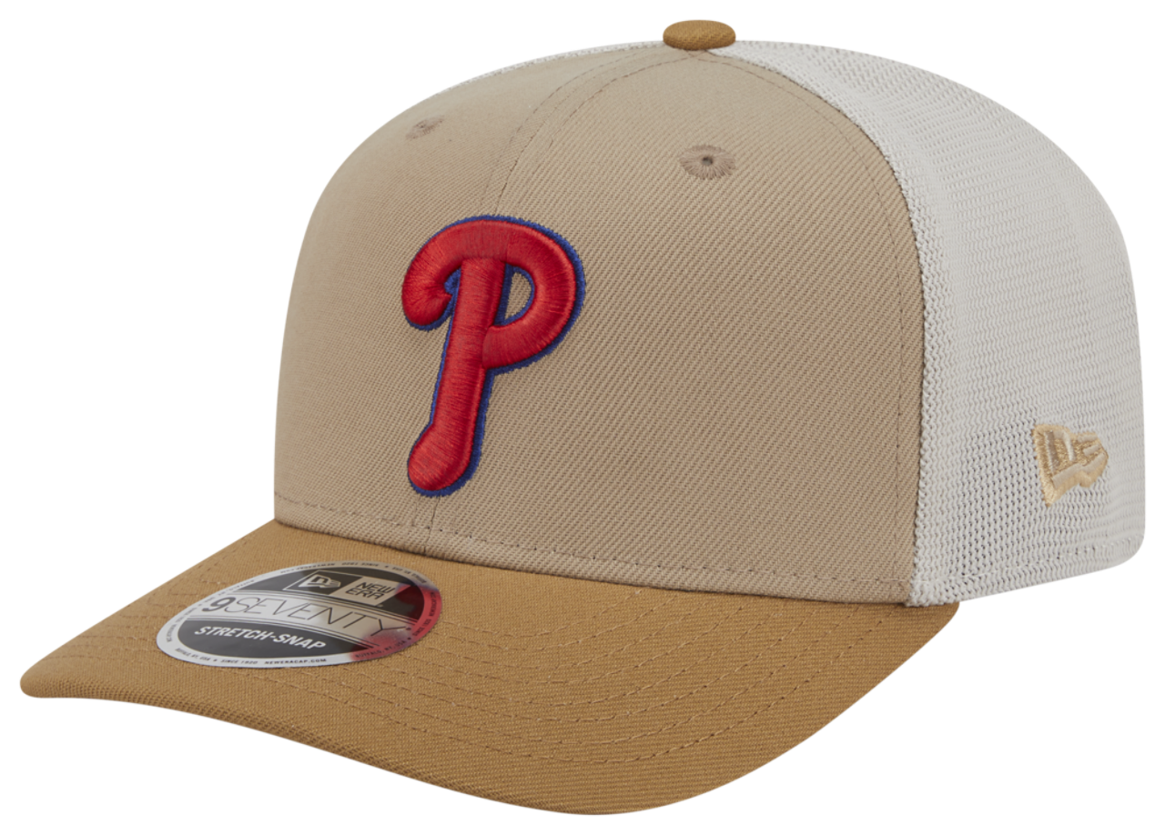 New Era Phillies 9SEVENTY SS 2T Trucker Image 1 of 7. Tap to open photo gallery.