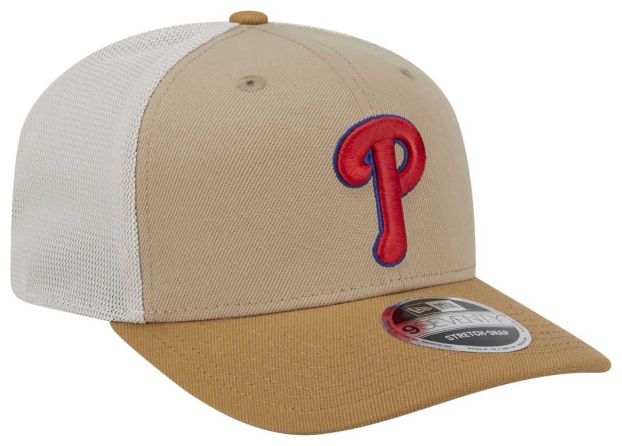 New Era Phillies 9SEVENTY SS 2T Trucker Image 3 of 7. Tap to open photo gallery.