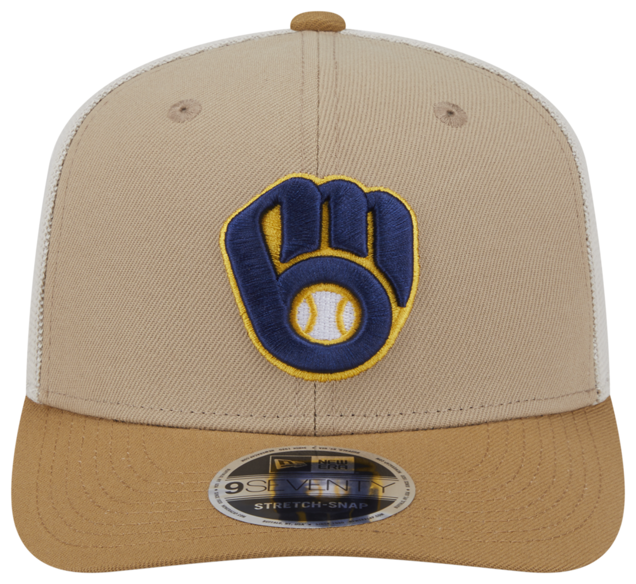New Era Brewers 9SEVENTY SS 2T Trucker Image 2 of 7. Tap to open photo gallery.