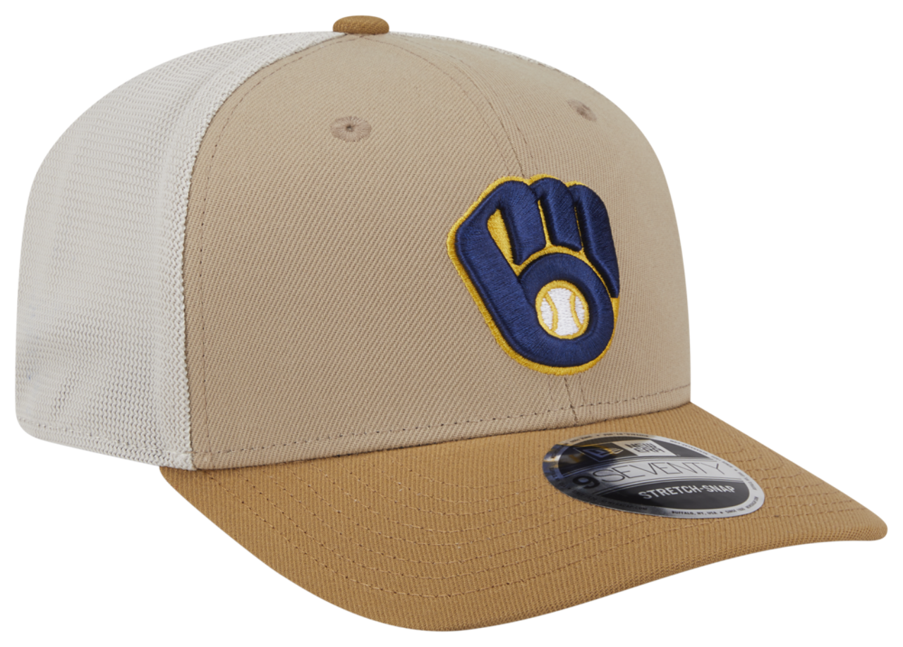 New Era Brewers 9SEVENTY SS 2T Trucker Image 3 of 7. Tap to open photo gallery.