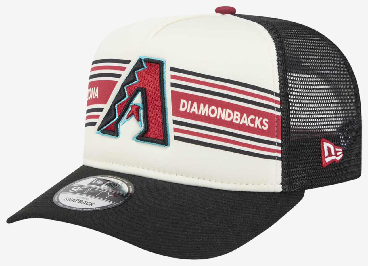 New Era Diamondbacks 9FIFTY A-Frame Banner Cap Image 1 of 7. Tap to open photo gallery.