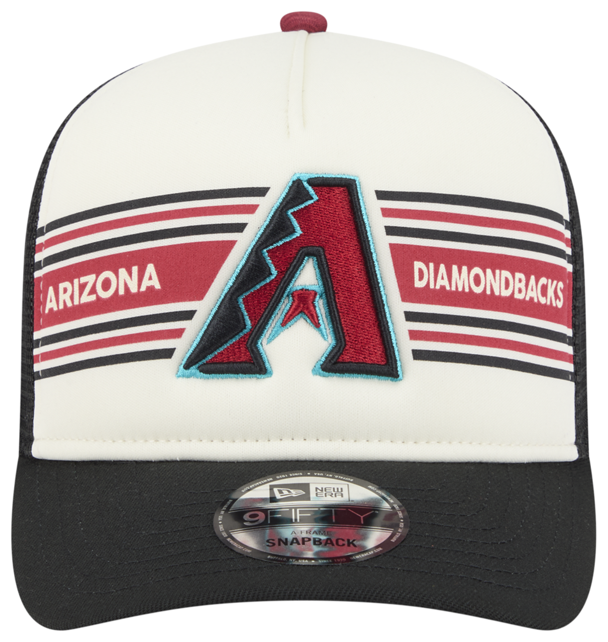 New Era Diamondbacks 9FIFTY A-Frame Banner Cap Image 2 of 7. Tap to open photo gallery.