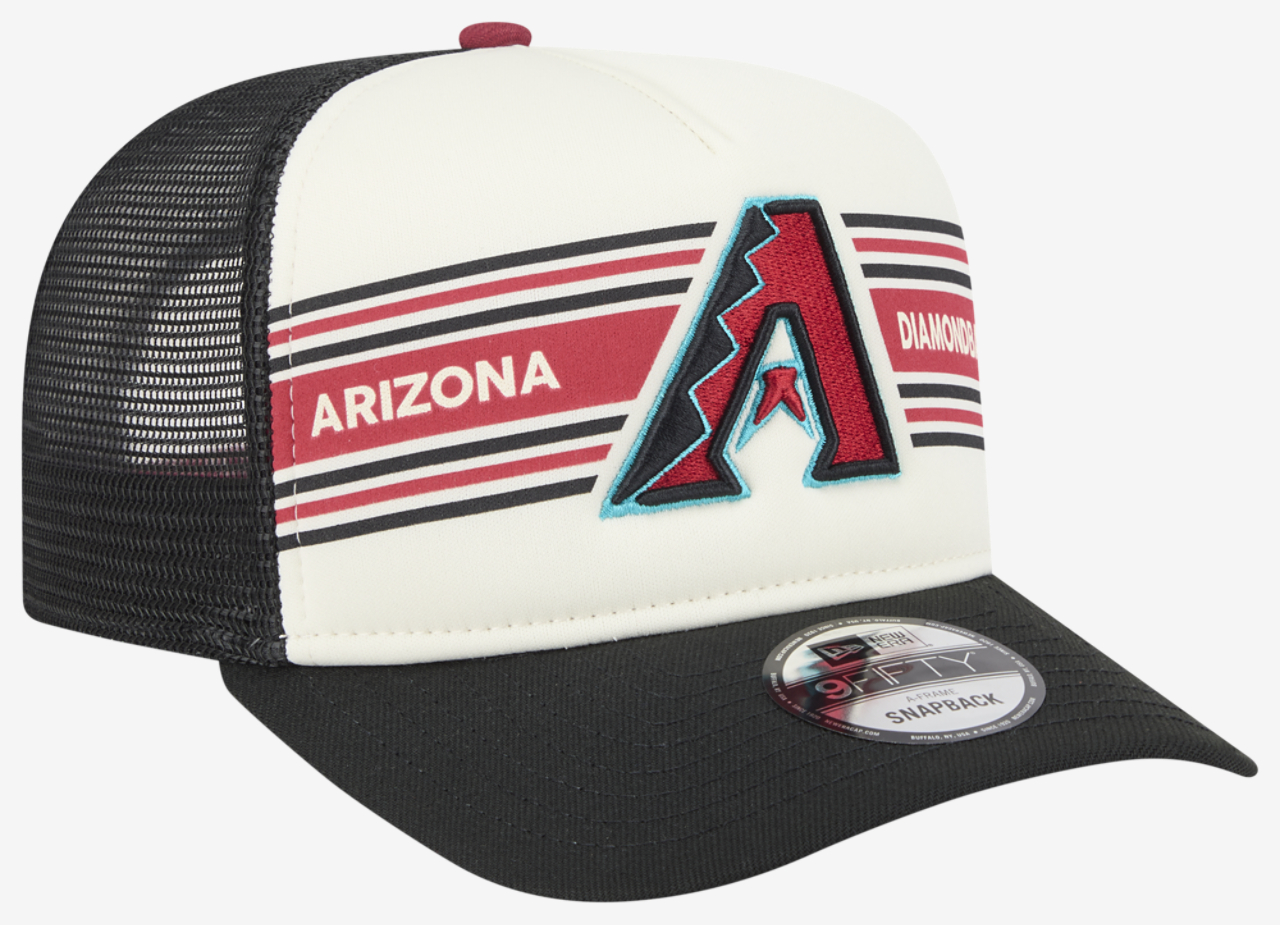 New Era Diamondbacks 9FIFTY A-Frame Banner Cap Image 3 of 7. Tap to open photo gallery.