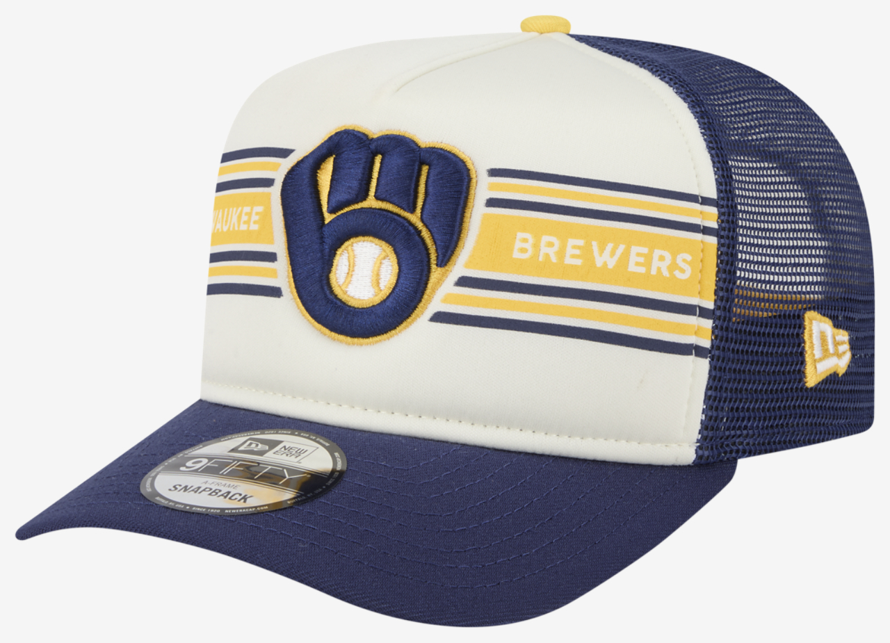 New Era Brewers 9FIFTY A-Frame Banner Cap Image 1 of 7. Tap to open photo gallery.