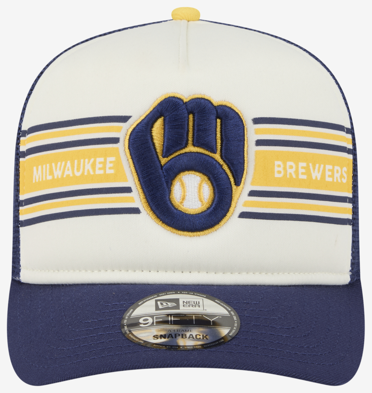 New Era Brewers 9FIFTY A-Frame Banner Cap Image 2 of 7. Tap to open photo gallery.