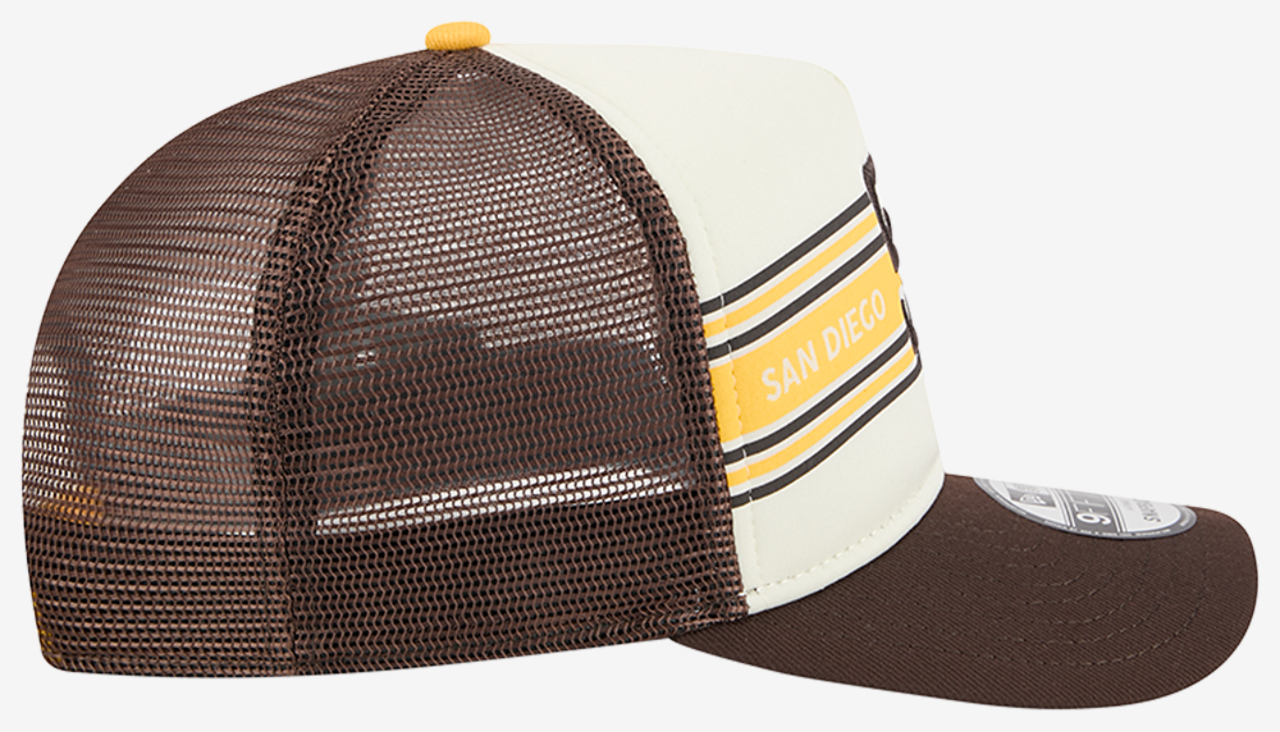 New Era Padres 9FIFTY A-Frame Banner Cap Image 5 of 7. Tap to open photo gallery.