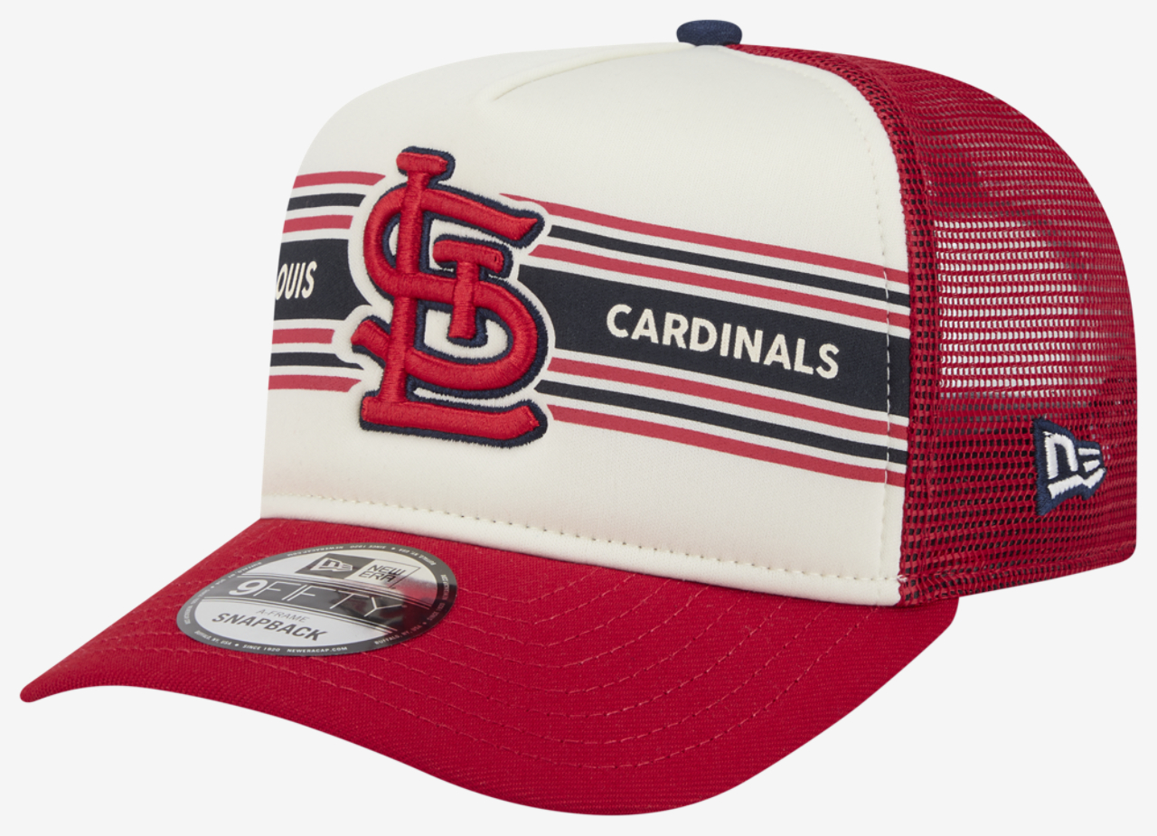 New Era Cardinals 9FIFTY A-Frame Banner Cap Image 1 of 7. Tap to open photo gallery.