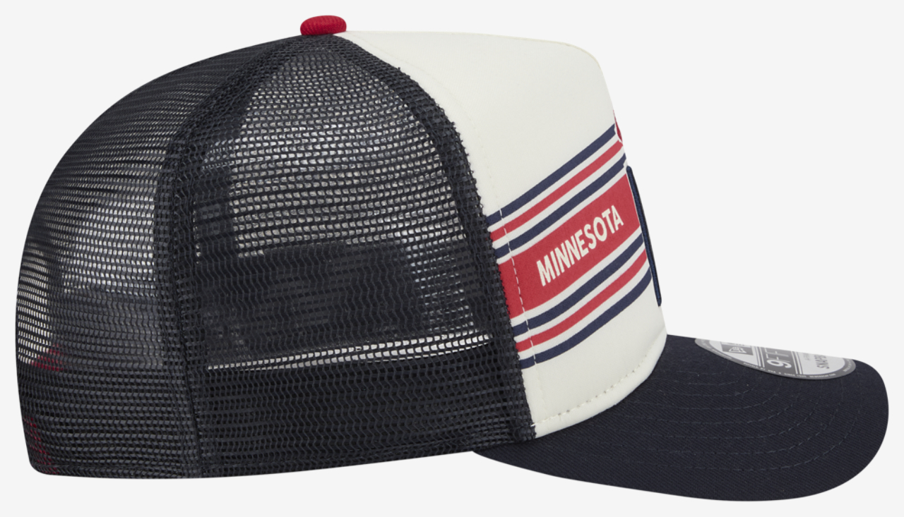 New Era Twins 9FIFTY A-Frame Banner Cap Image 4 of 7. Tap to open photo gallery.