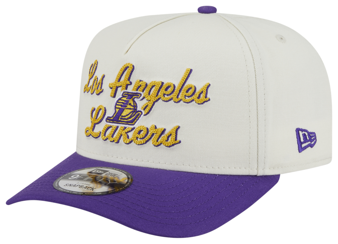 New Era Lakers 9Fifty AF Chainstitch 25232 Image 1 of 7. Tap to open photo gallery.