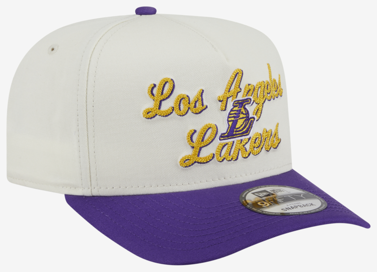 New Era Lakers 9Fifty AF Chainstitch 25232 Image 3 of 7. Tap to open photo gallery.