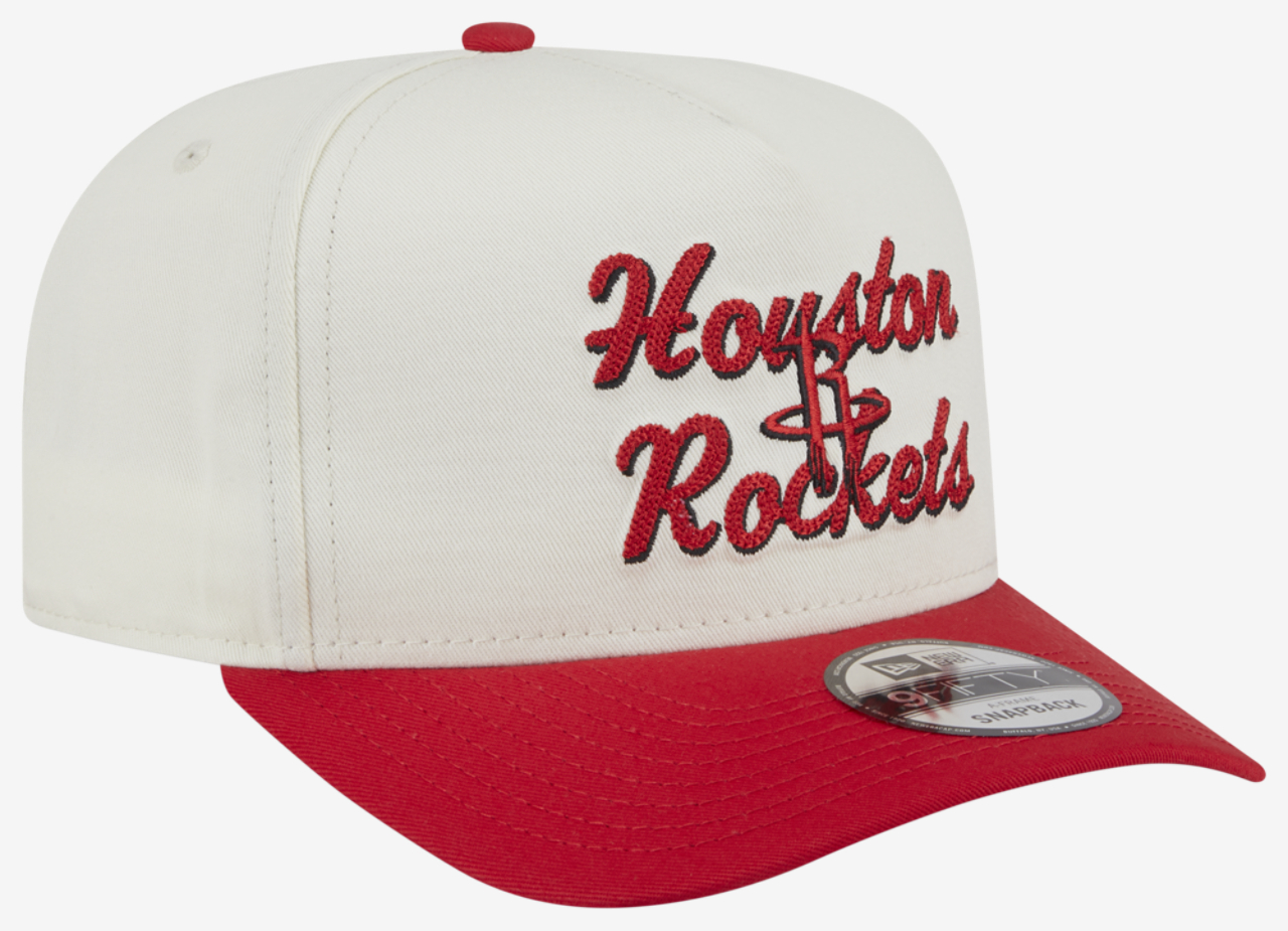 New Era Rockets 9Fifty AF Chainstitch 25232 Image 3 of 7. Tap to open photo gallery.