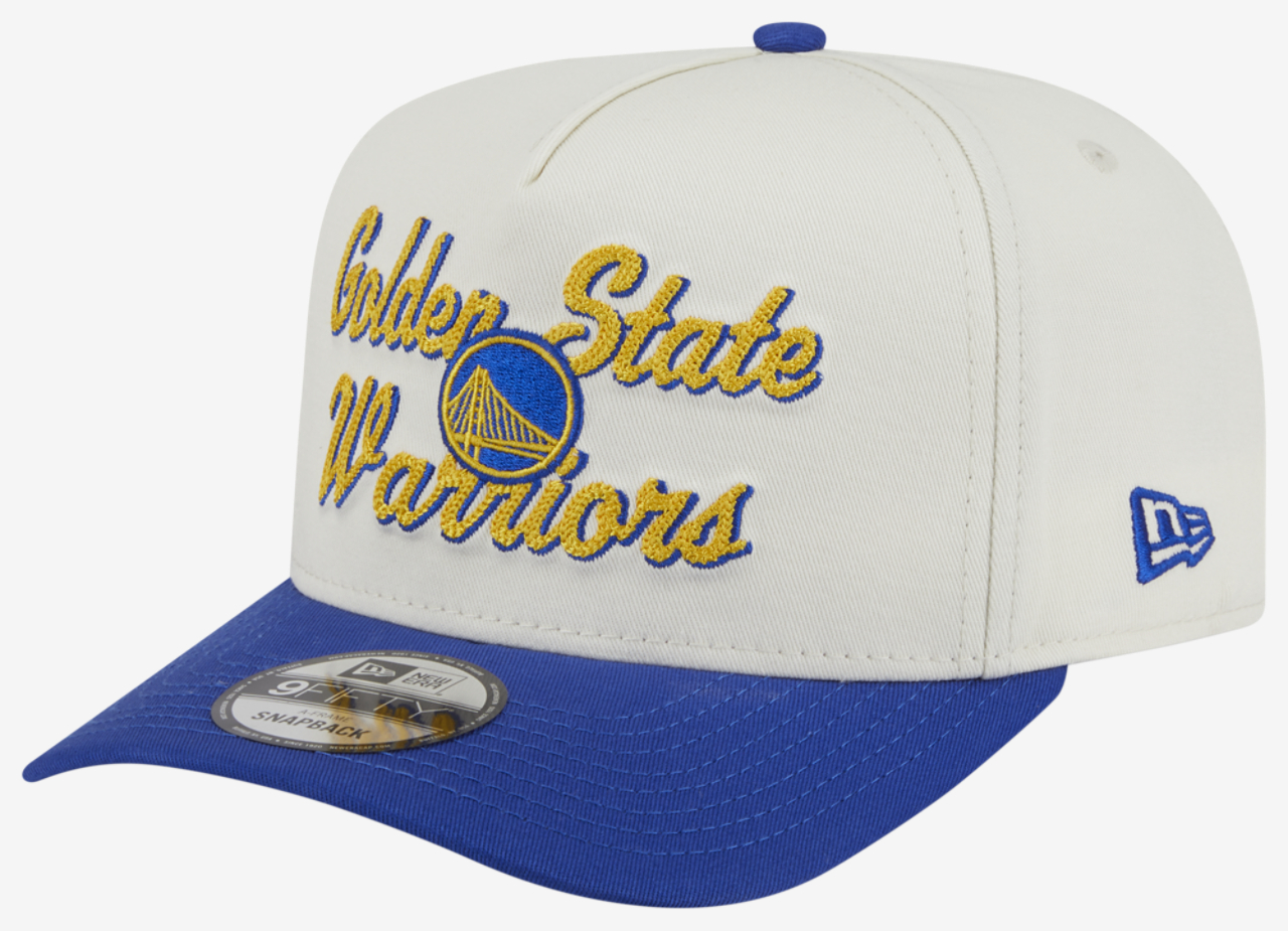 New Era Warriors 9Fifty AF Chainstitch 25232 Image 1 of 7. Tap to open photo gallery.