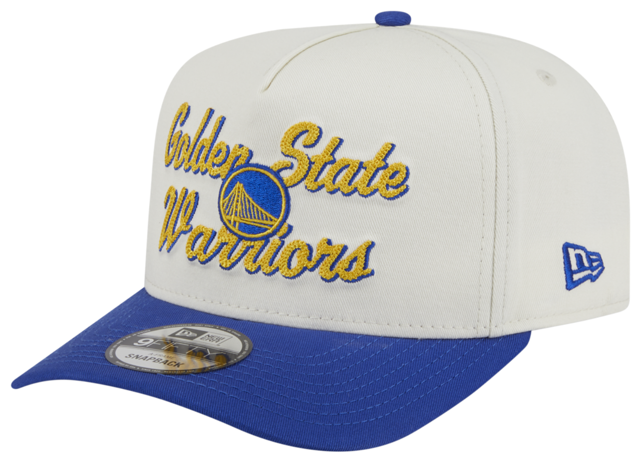 New Era Warriors 9Fifty AF Chainstitch 25232 Image 1 of 7. Tap to open photo gallery.