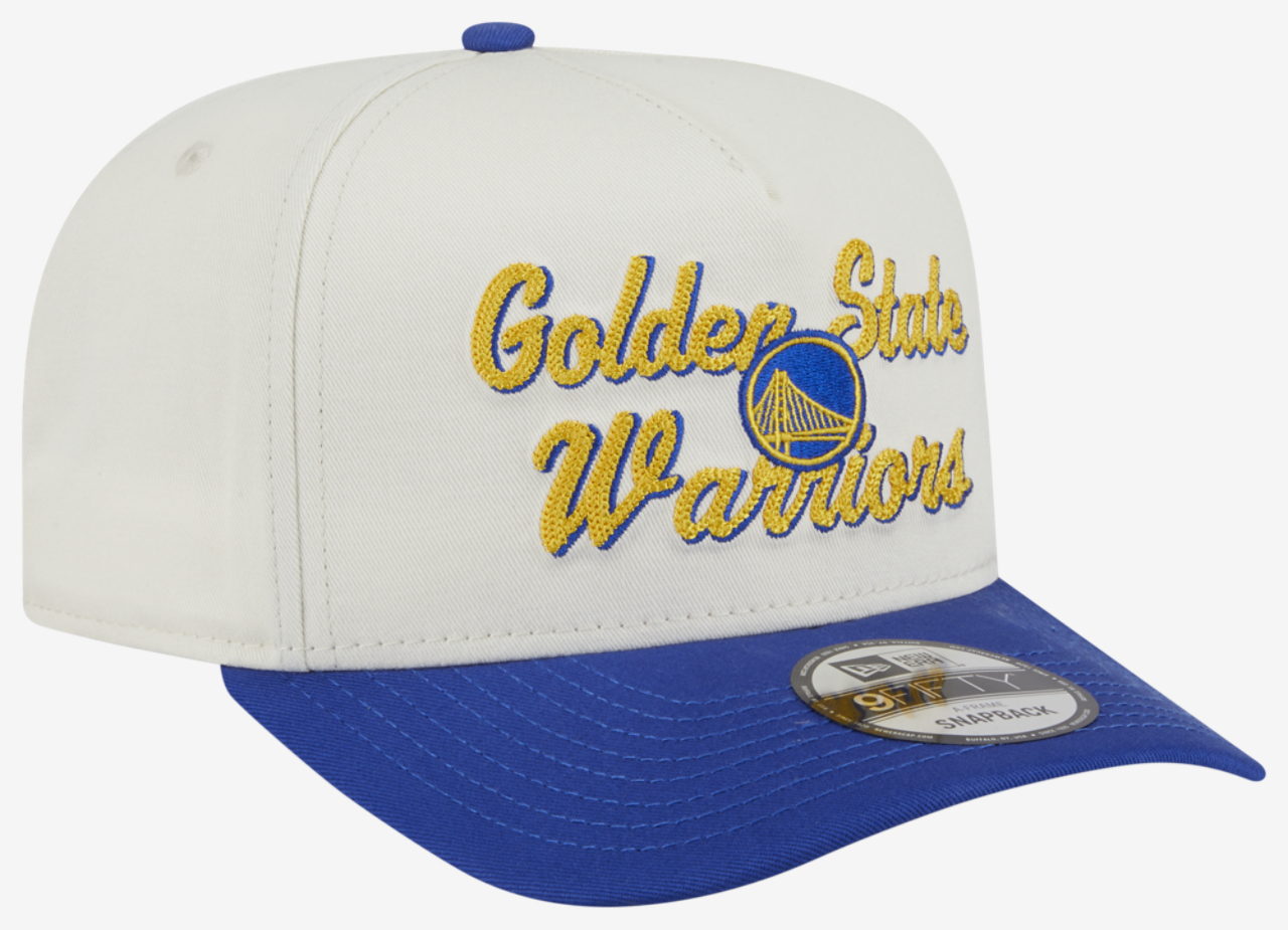New Era Warriors 9Fifty AF Chainstitch 25232 Image 3 of 7. Tap to open photo gallery.