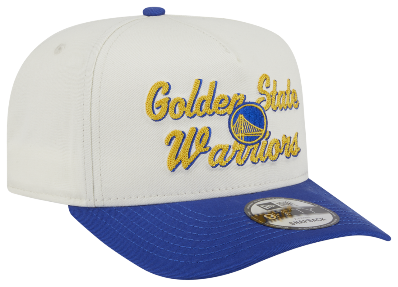 New Era Warriors 9Fifty AF Chainstitch 25232 Image 3 of 7. Tap to open photo gallery.