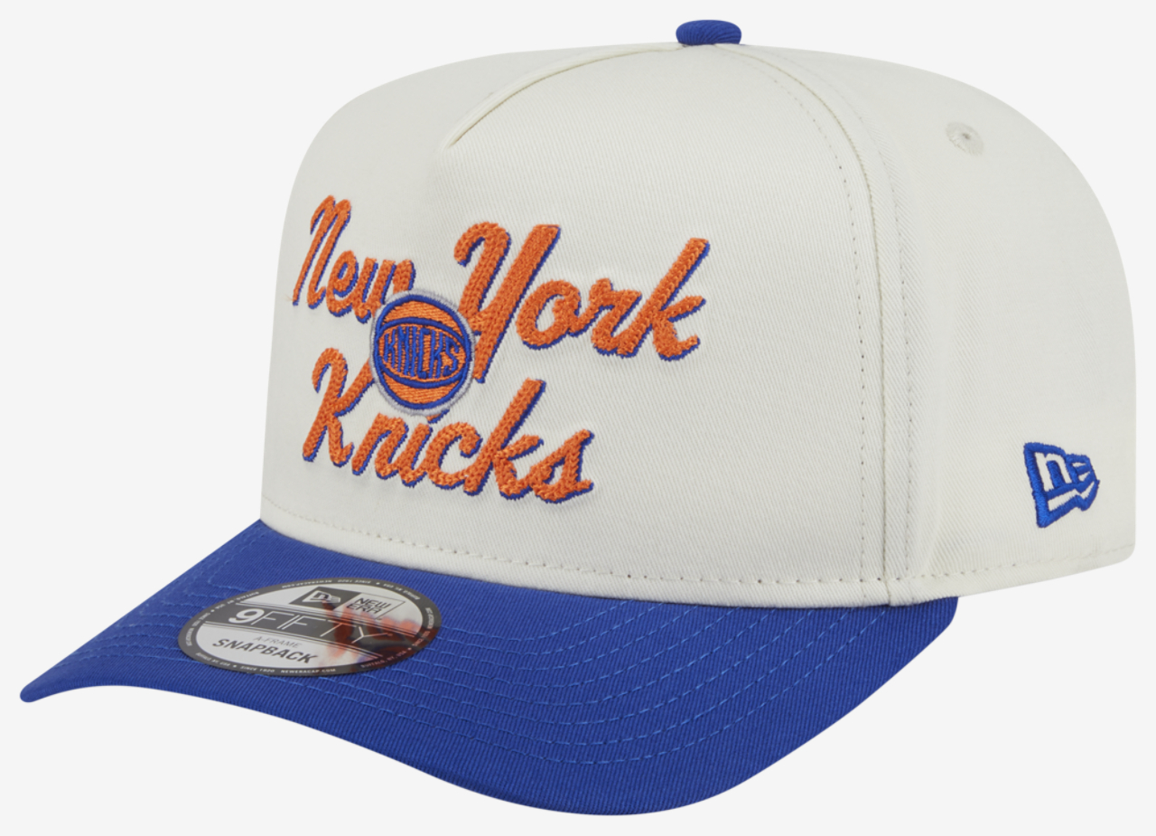 New Era Knicks 9Fifty AF Chainstitch 25232 Image 1 of 7. Tap to open photo gallery.