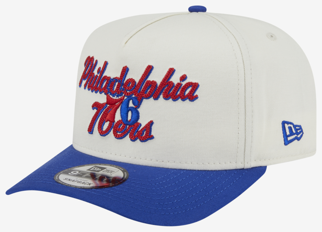 New Era 76ers 9Fifty AF Chainstitch 25232 Image 1 of 7. Tap to open photo gallery.