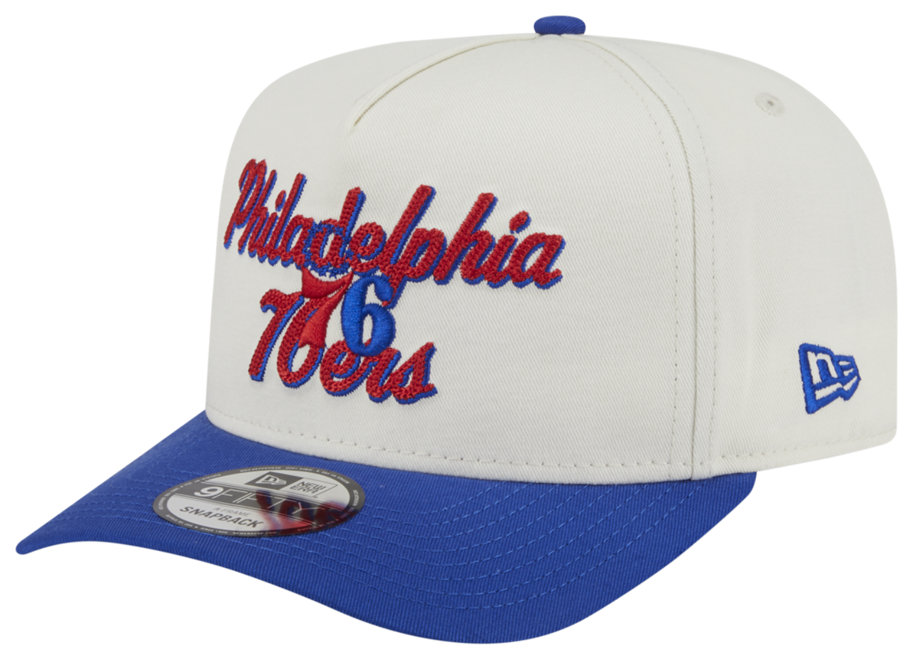 New Era 76ers 9Fifty AF Chainstitch 25232 Image 1 of 7. Tap to open photo gallery.