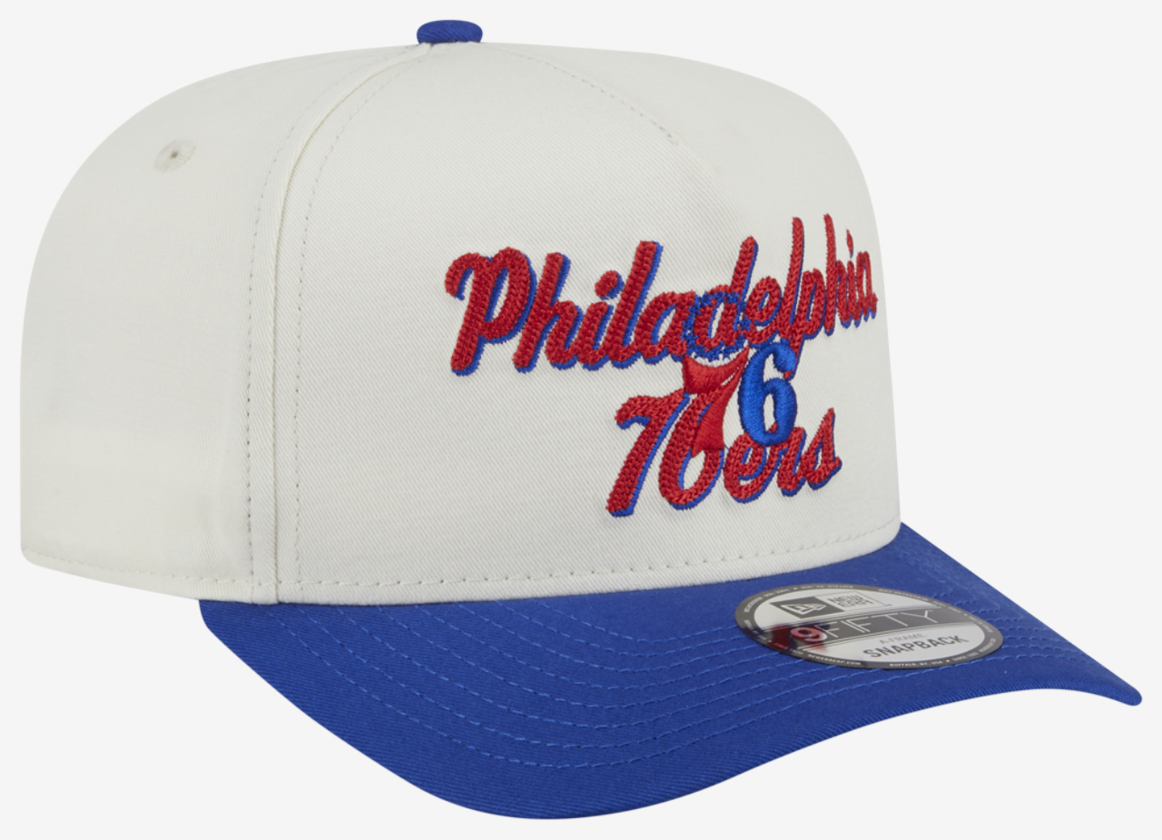 New Era 76ers 9Fifty AF Chainstitch 25232 Image 3 of 7. Tap to open photo gallery.