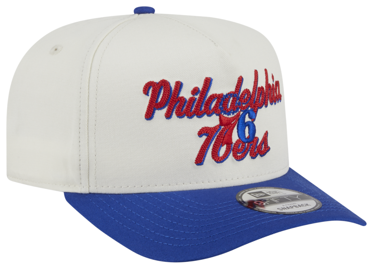 New Era 76ers 9Fifty AF Chainstitch 25232 Image 3 of 7. Tap to open photo gallery.