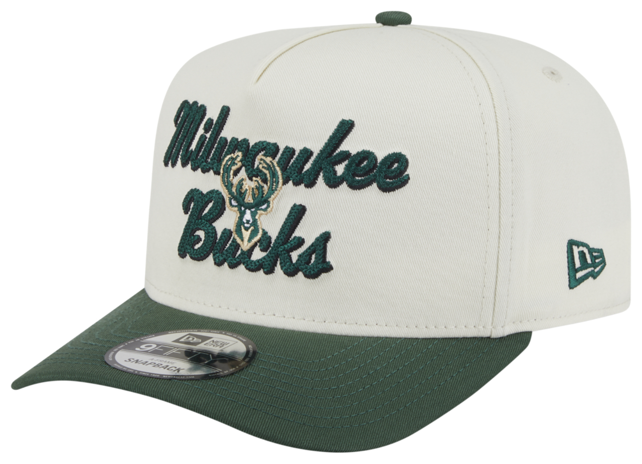 New Era Bucks 9Fifty AF Chainstitch 25232 Image 1 of 7. Tap to open photo gallery.