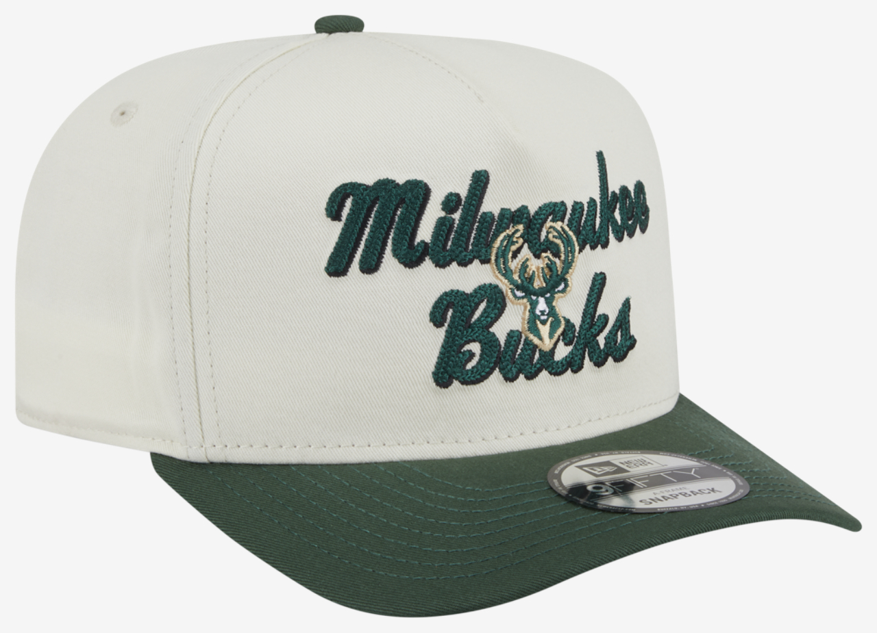 New Era Bucks 9Fifty AF Chainstitch 25232 Image 3 of 7. Tap to open photo gallery.
