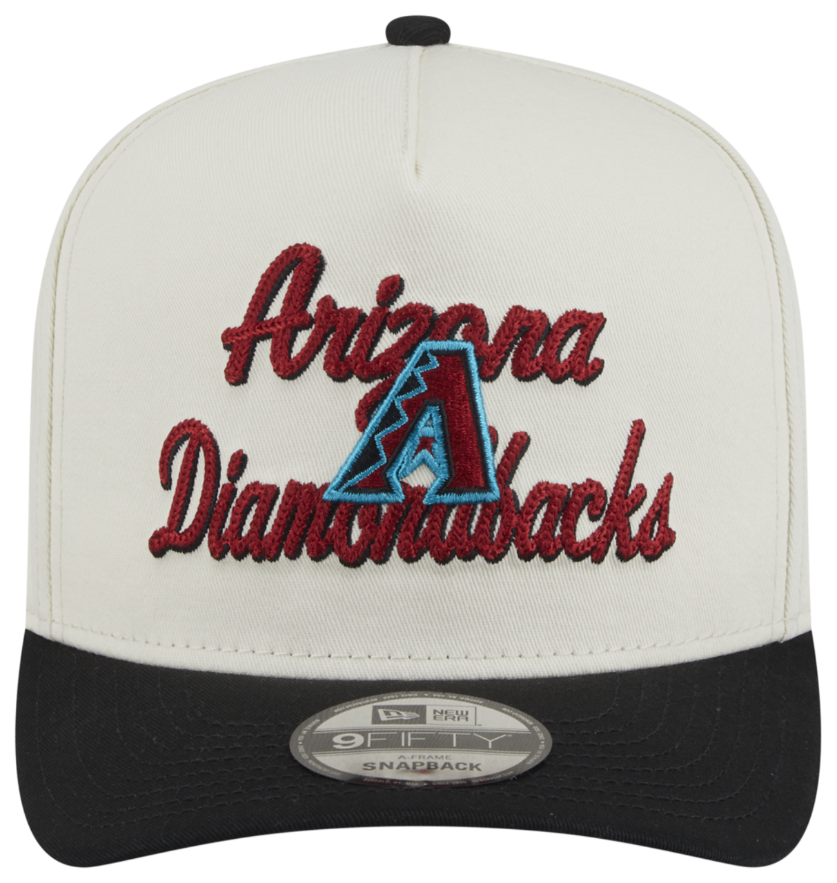 New Era Diamondbacks 9FIFTY A-Frame Chainstitch Cap Image 2 of 7. Tap to open photo gallery.