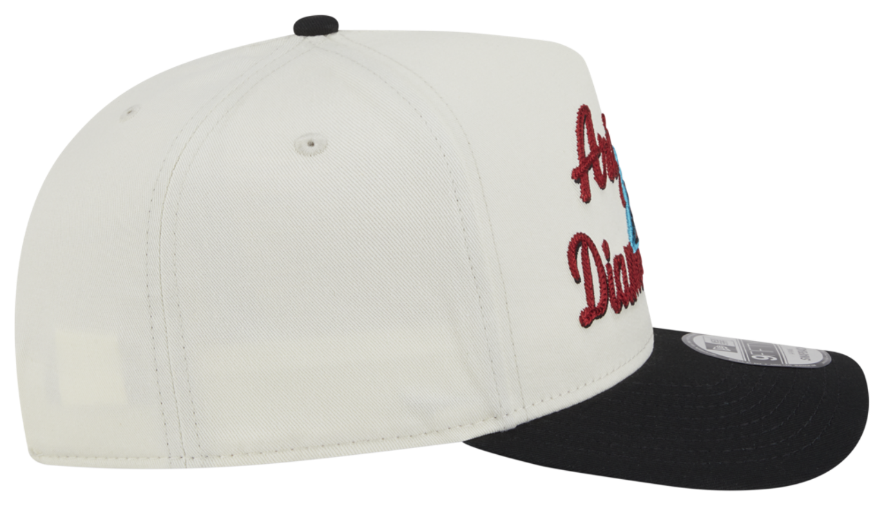 New Era Diamondbacks 9FIFTY A-Frame Chainstitch Cap Image 5 of 7. Tap to open photo gallery.