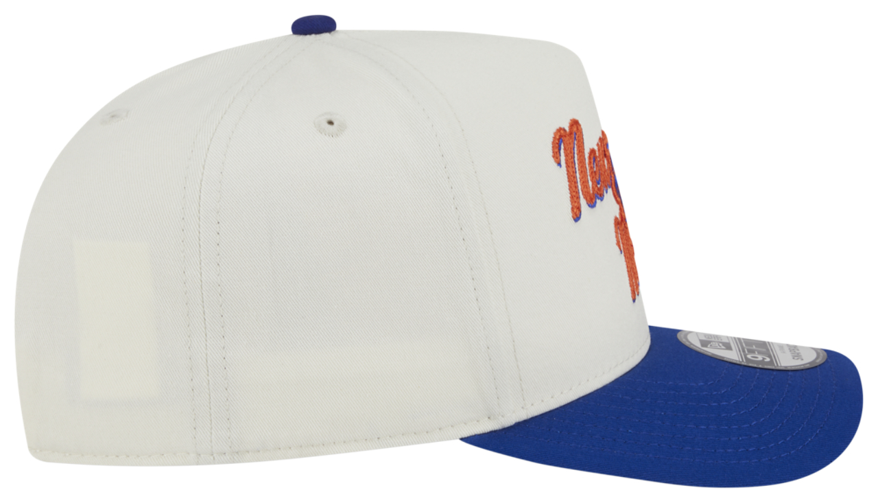 New Era Mets 9FIFTY A-Frame Chainstitch Cap - Men's | Foot Locker