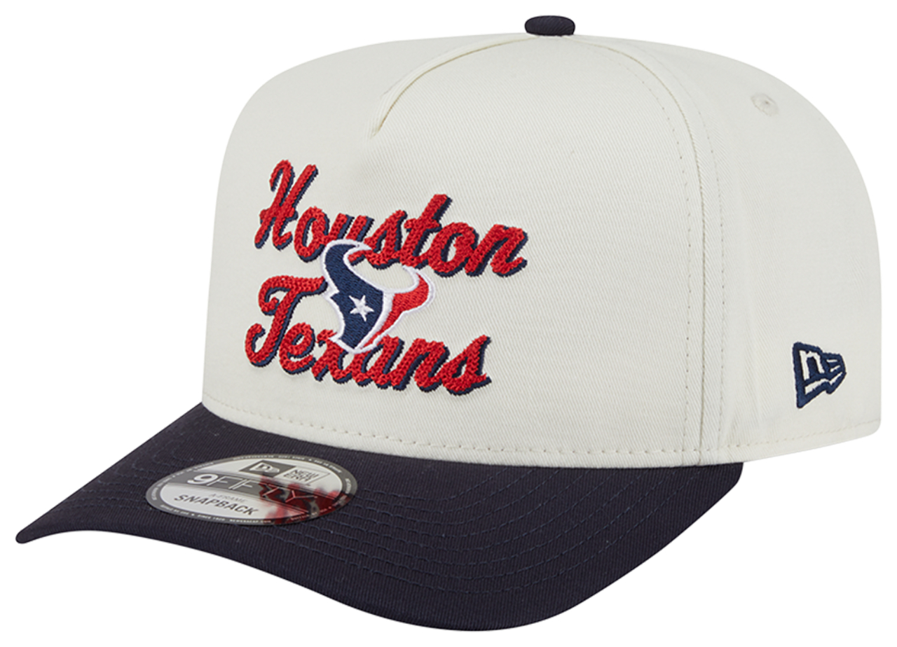 New Era Texans 9Fifty AF Chainstitch 25232 - Adult | Foot Locker