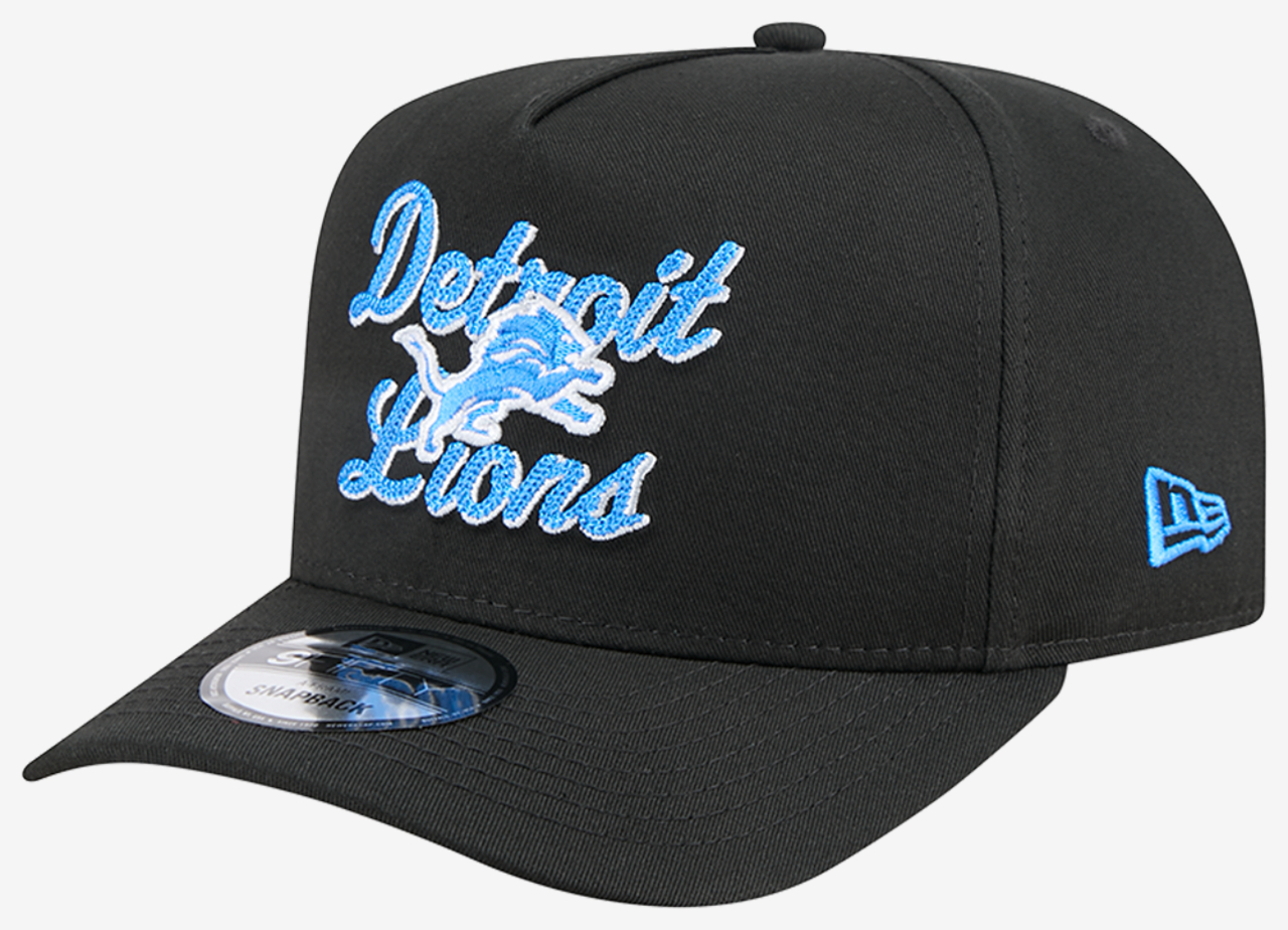 New Era Lions 9Fifty A-Frame Chainstitch 25232 Image 1 of 7. Tap to open photo gallery.