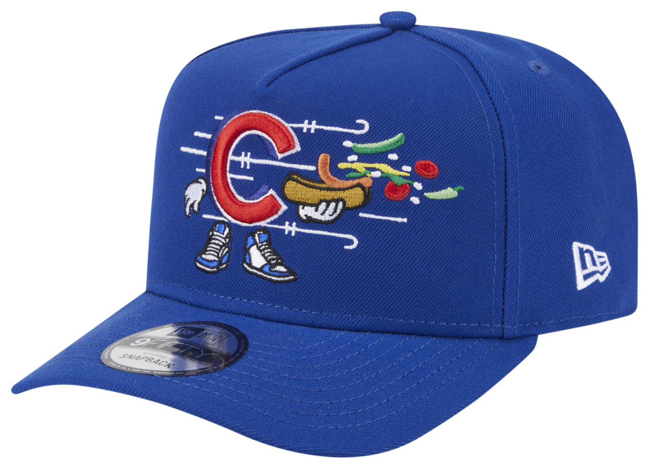 New Era Cubs 9Fifty A-Frame Cartoon Cap Image 1 of 7. Tap to open photo gallery.
