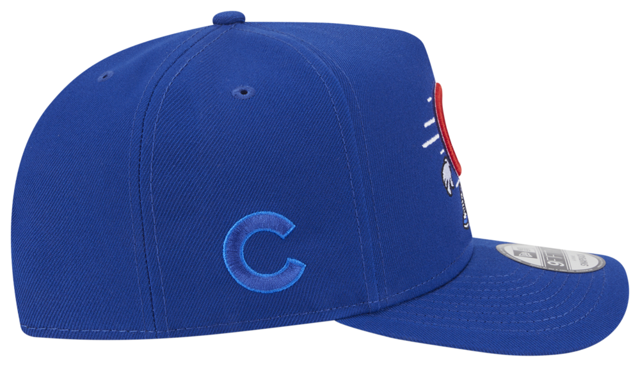 New Era Cubs 9Fifty A-Frame Cartoon Cap Image 4 of 7. Tap to open photo gallery.