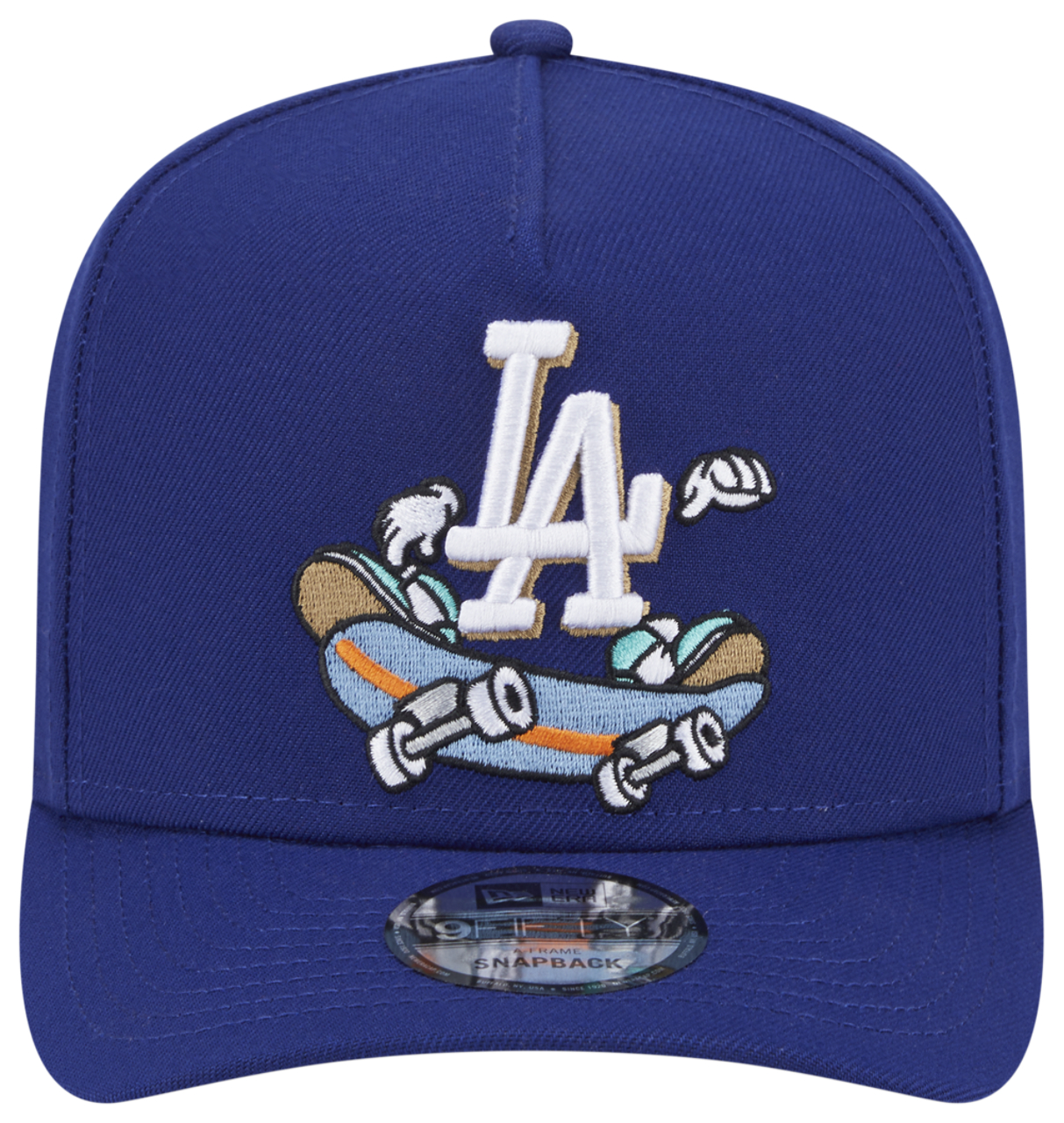 New Era Dodgers 9Fifty A-Frame Cartoon Cap Image 2 of 7. Tap to open photo gallery.