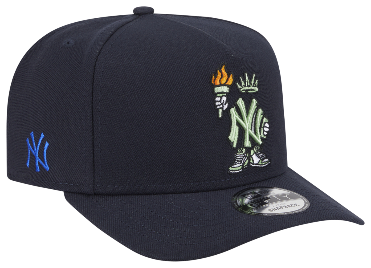 New Era Yankees 9Fifty A-Frame Cartoon Cap Image 3 of 7. Tap to open photo gallery.