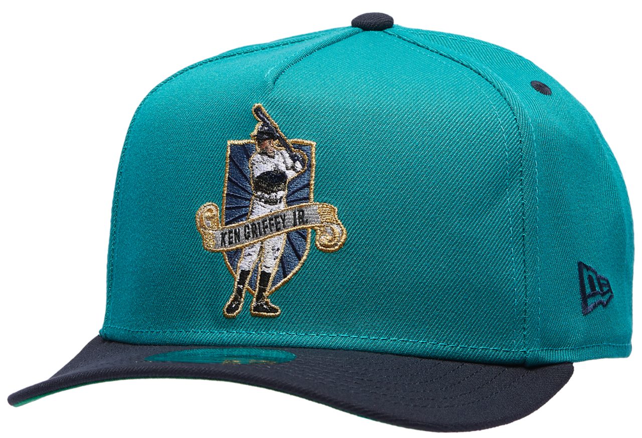 New Era Mariners 9Fifty A-Frame Player Cap Image 1 of 5. Tap to open photo gallery.