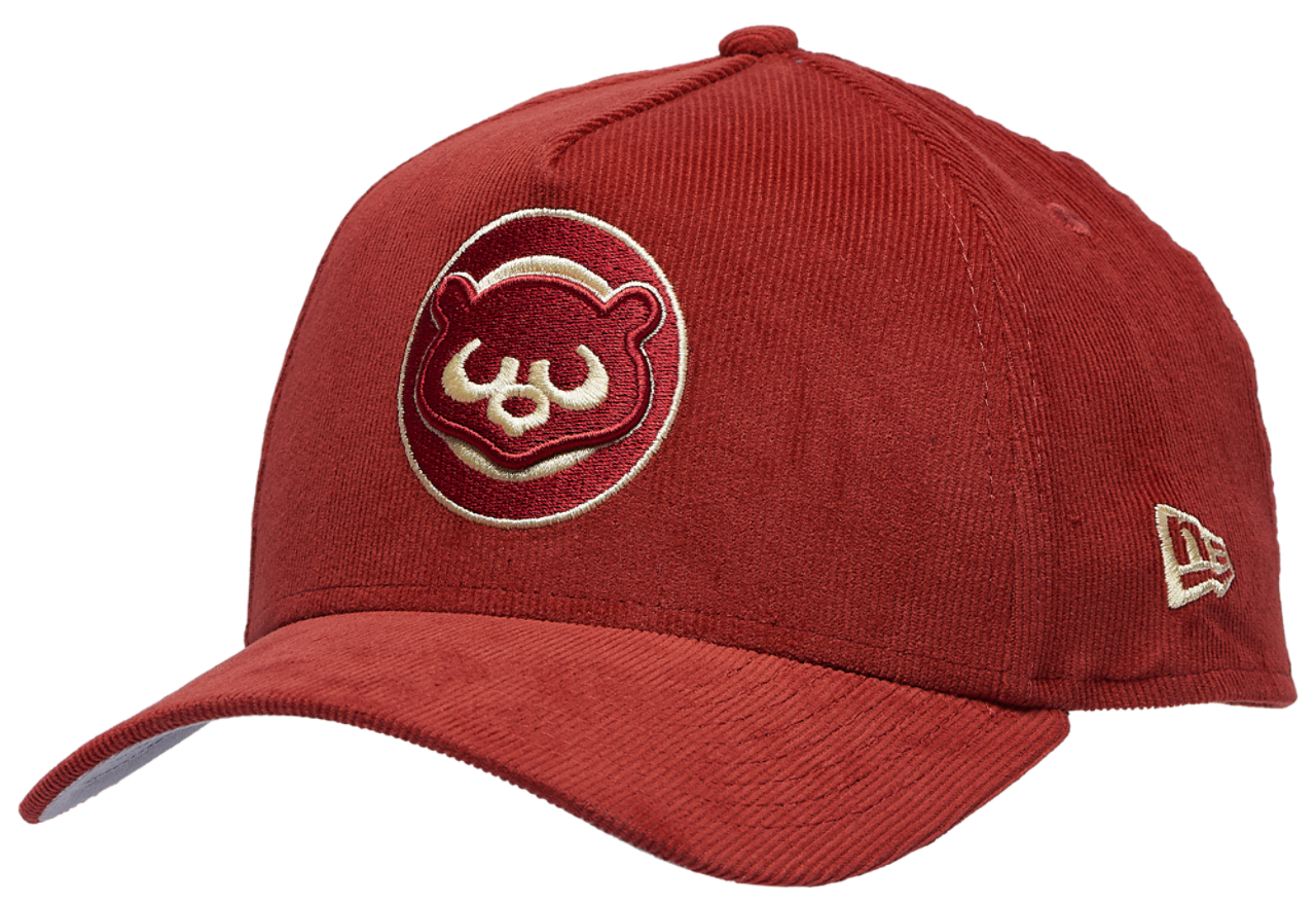 New Era Cubs 9Forty A-Frame Tonal Cord Cap Image 1 of 5. Tap to open photo gallery.