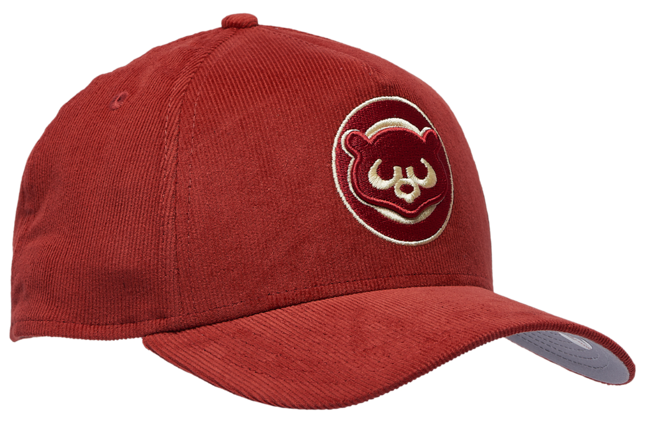New Era Cubs 9Forty A-Frame Tonal Cord Cap Image 3 of 5. Tap to open photo gallery.