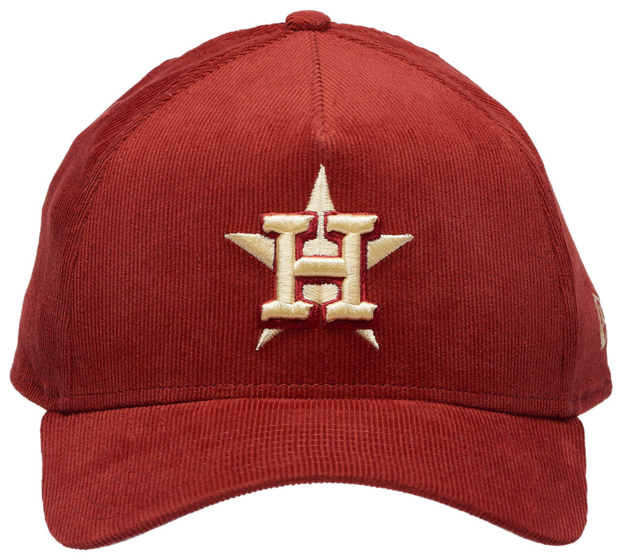 New Era Astros 9Forty A-Frame Tonal Cord Cap Image 2 of 5. Tap to open photo gallery.