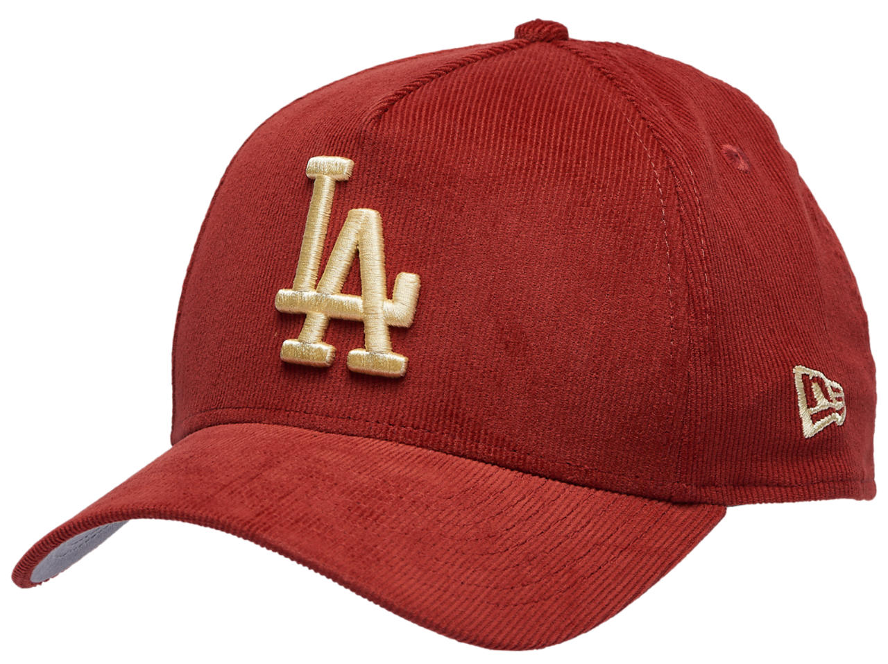 New Era Dodgers 9Forty A-Frame Tonal Cord Cap Image 1 of 5. Tap to open photo gallery.