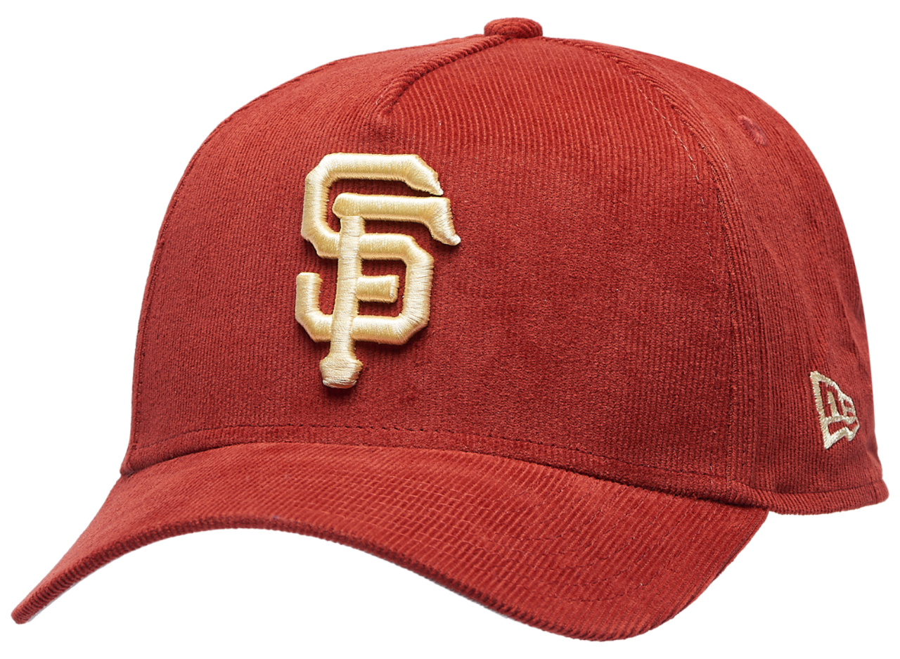 New Era Giants 9Forty A-Frame Tonal Cord Cap Image 1 of 5. Tap to open photo gallery.