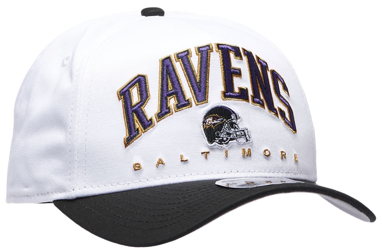 New Era Ravens 9Forty A-Frame 2T Arch Cap Image 3 of 5. Tap to open photo gallery.