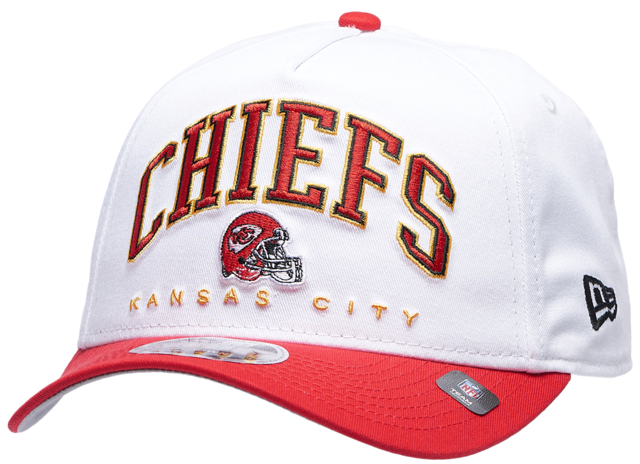 New Era Chiefs 9Forty A-Frame 2T Arch Cap Image 1 of 5. Tap to open photo gallery.