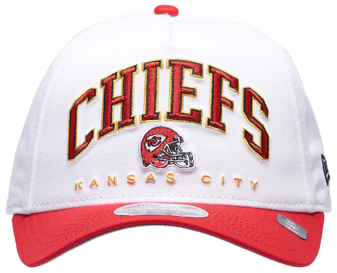 New Era Chiefs 9Forty A-Frame 2T Arch Cap Image 2 of 5. Tap to open photo gallery.