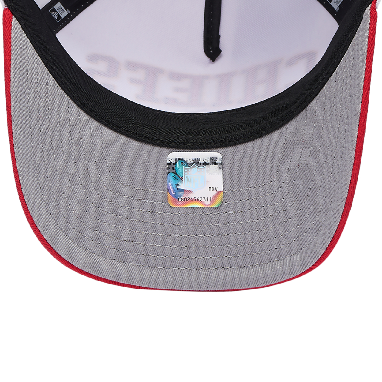 New Era Chiefs 9Forty A-Frame 2T Arch Cap Image 5 of 5. Tap to open photo gallery.