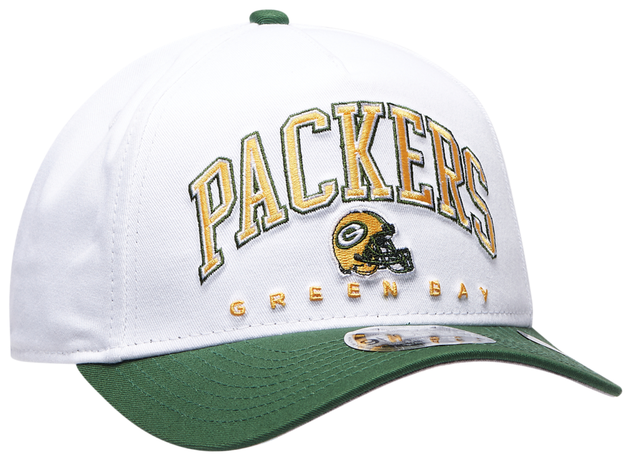 New Era Packers 9Forty A-Frame 2T Arch Cap Image 3 of 5. Tap to open photo gallery.