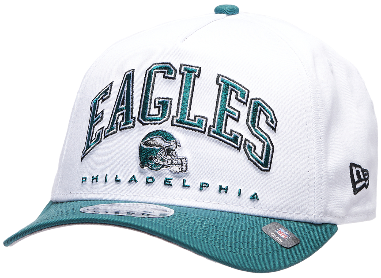 New Era Eagles 9Forty A-Frame 2T Arch Cap Image 1 of 5. Tap to open photo gallery.